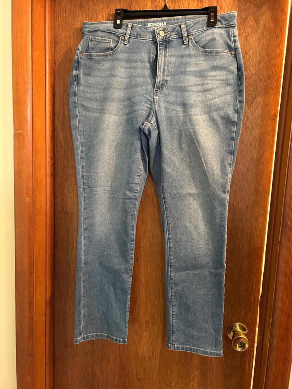 Sonoma Light Wash Straight-Leg Women's Jeans